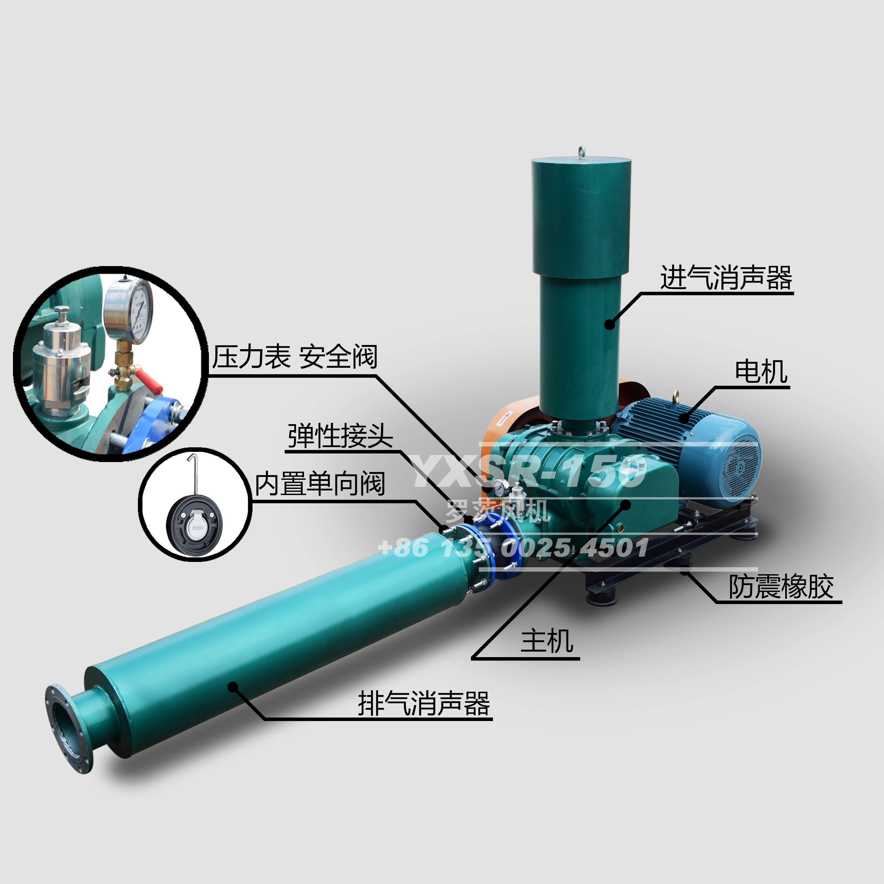 150型羅茨風(fēng)機(jī)